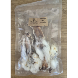 Orejas de conejo con pelo