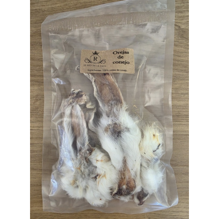 Orejas de conejo con pelo